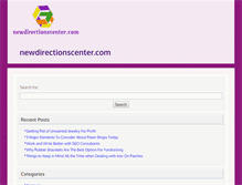 Tablet Screenshot of newdirectionscenter.com